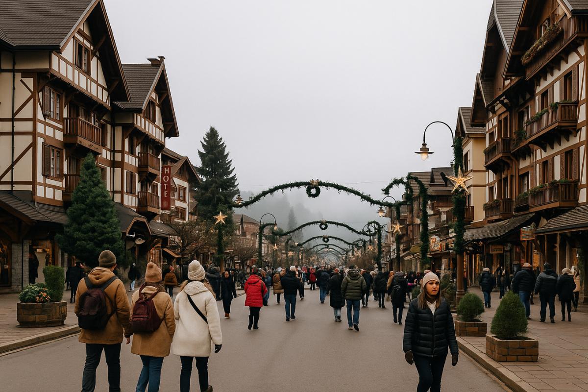 Gramado: lugares para viajar em julho no brasil